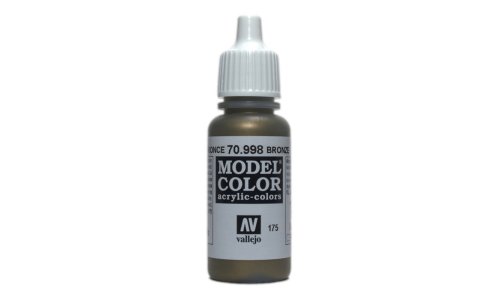 Vallejo AV70998 Metallic Bronze 17 ml Model Color 175 - Vallejo Model ...