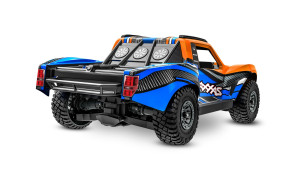 Traxxas Mini Slash – Orange brushless RC truck with BFGoodrich KM3 tyres and USB-C charger included