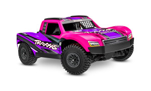 Brushless Mini Slash – ready-to-run RC truck with 2S LiPo battery and USB-C fast charger included