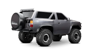 Traxxas TRX-4 Pathfinder 1/10 Silver Edition rock crawler with detailed wheels, chassis components and scale accessories