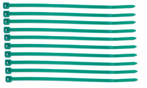 Zip Tie 100mm Green (Pack of