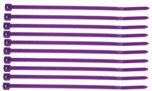 Zip Tie 100mm Purple (Pack of
