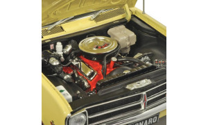 Detailed Holden HK Monaro GTS 327 in Warwick Yellow 1/18 diecast – 18803