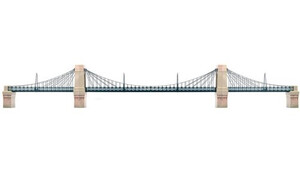 Hornby Grand Suspension Bridge Kit R8008