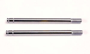 Shock shafts, steel, chrome finish