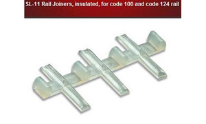 Peco SL-11 Rail Joiners, insulated,