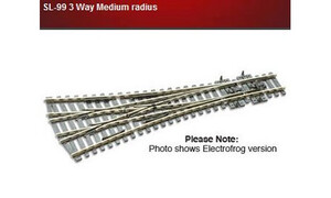 Peco SL-99 3 Way Medium radius