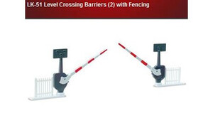 Peco LK-51 Level Crossing Barriers