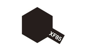 Tamiya Acrylic XF85 Rubber Black