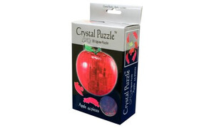3D Crystal Red Apple Puzzle
