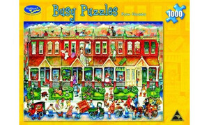 Busy Puzzles Row Houses - 1000pc