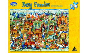 Busy Puzzles Street Scene - 1000pc