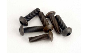 Traxxas 3x10mm button-head machineScrews,