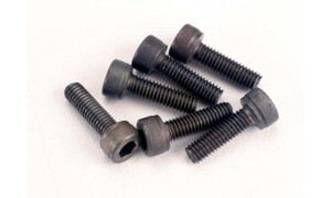 Traxxas Screws, 3x10mm cap-head machine