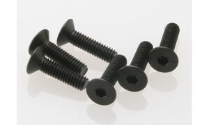 Traxxas Screws, 4x15mm countersunk