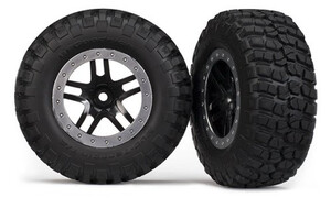 Traxxas Tires & Wheels Assembled SCT 5883