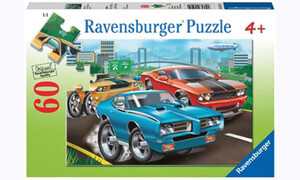 Ravensburger Muscle Cars Puzzle 60pc