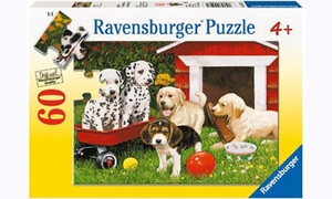 Ravensburger Puppy Party Puzzle 60pc
