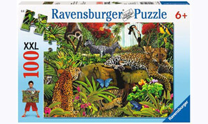 Ravensburger Wild Jungle Puzzle 100pc