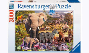 Ravensburger African Animal World Puzzle 3000pc RB17037-1