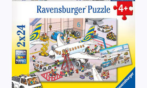 Ravensburger Around The Airplane Puzzle