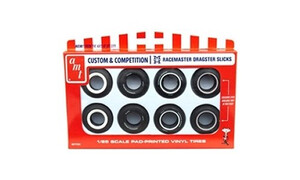 AMT Models M&H Drag Slick Tire Pack AMTPP001