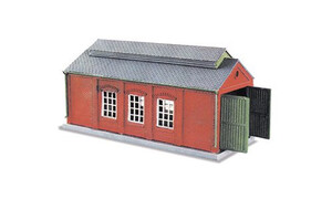 Peco NB-5 Engine Shed, brick built