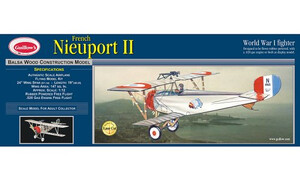 Guillow's Nieuport II Wooden Aircraft