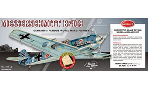 Guillow's Messerschmitt BF-109 Wooden