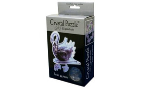Crystal Puzzle Swan - Clear VEN900016