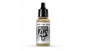 Vallejo AV71067 Bright Brass 17 ml