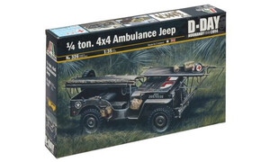 Italeri 1/4 ton. 4x4 AMBULANCE