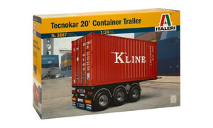 Italeri Tecnokar 20' Container Trailer 3887