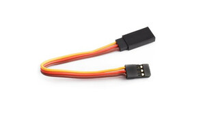 Model Engines 10cm JR Straight Extension Wire TRC-2002A-2