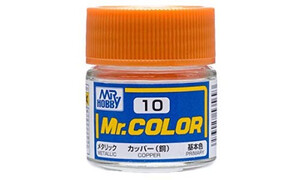 Mr Hobby C10 Metallic Copper 4973028535693