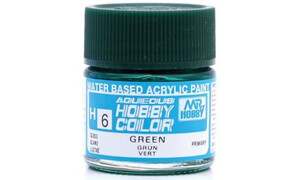 Mr Hobby H6 Aqueous Gloss Green 49372250