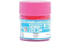 Mr Hobby H19 Aqueous Gloss Pink 49372380