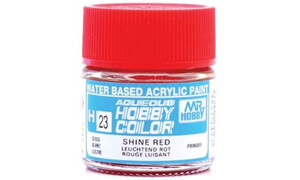 Mr Hobby H23 Aqueous Gloss Shine Red 49372427