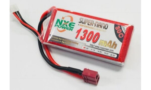 NXE Power 7.4v 1300mah 30c Lipo Battery with Dean 1300SC302SDEAN