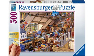 Ravensburger Grandmas Attic Puzzle 500pc RB13709-1