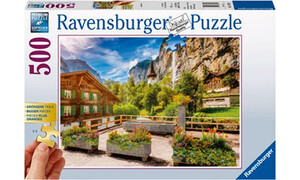 Ravensburger Lauterbrunnen Switzerland Puz 500pc RB13712-1