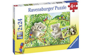 Ravensburger Sweet Koalas and Pandas Puzzle 2x24 RB07820-2
