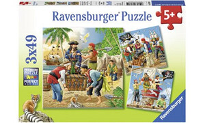 Ravensburger Adventure on the High Seas Puzzle 3x49 RB08030-4