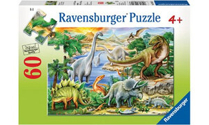 Ravensburger Prehistoric Life Puzzle 60pc RB09621-3