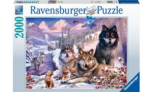Ravensburger Wolves in the Snow 2000pc RB16012-9