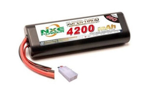 NXE Power 7.4v 4200mah 40C RC Lipo Battery with Tamiya plug 0HCR402ST