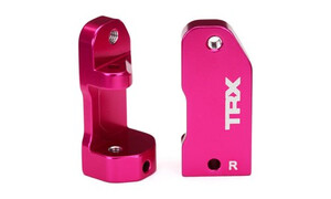 Traxxas Aluminum Caster Blocks Pink 3632P