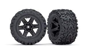 Traxxas Tires and wheels 2WD Rustler 6774