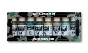 Vallejo Panzer Aces Crew Uniforms Set AV70126