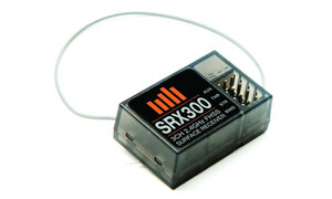 Spektrum SRX300 FHSS 3-Channel 2.4 Ghz Receiver SPMSRX300